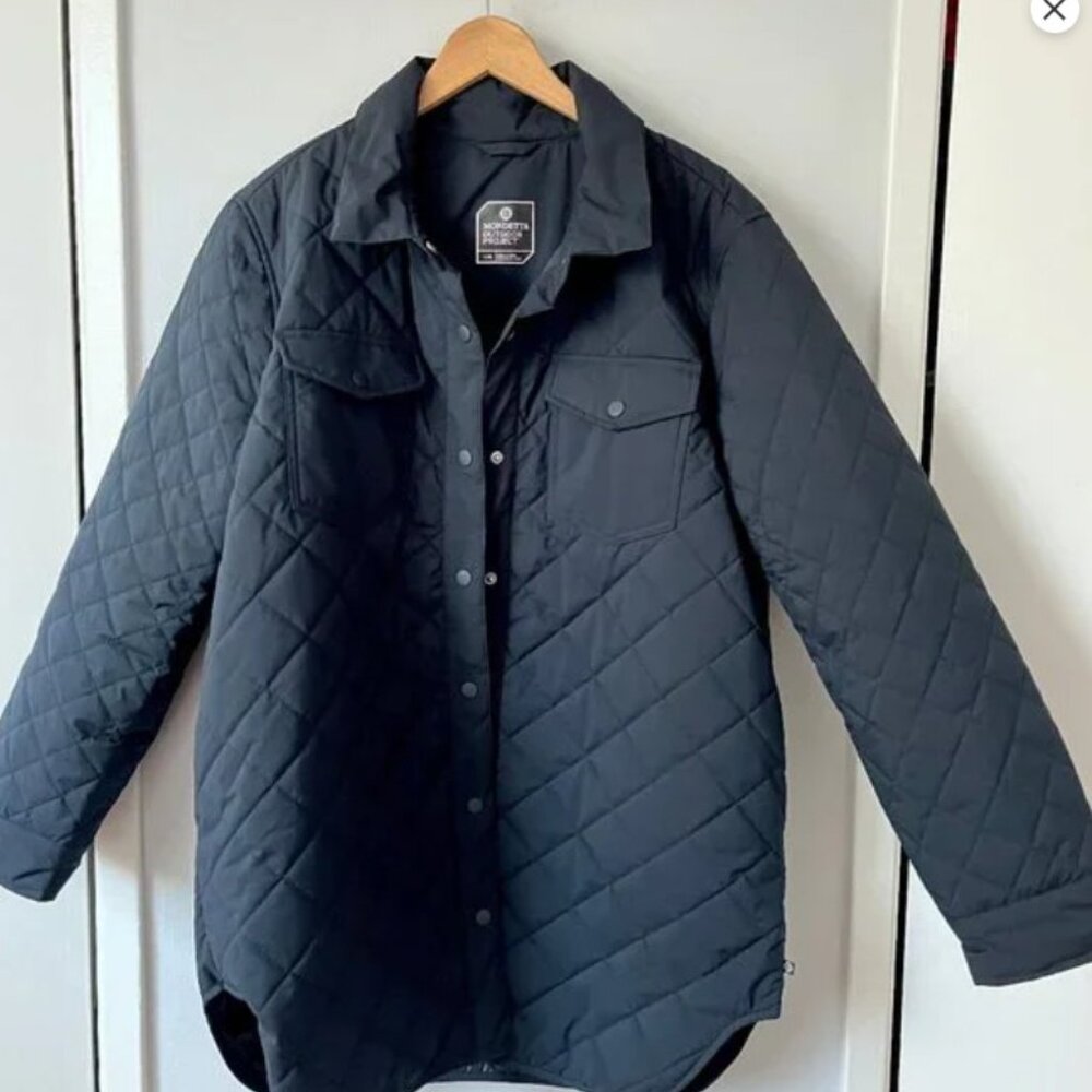 NWOT Mondetta Women Shirt Jacket Shacket Outdoor Project Quilted  Pockets M - Picture 2 of 9